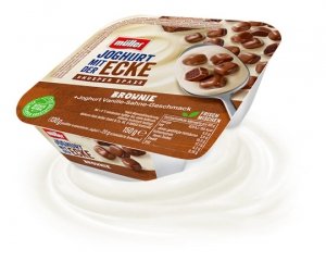Muller Waniliowy Jogurt Z Ciasteczkami Brownie 150g