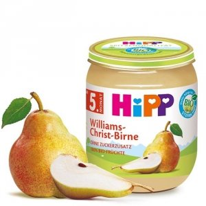 HIPP BIO Willams Christ Gruszka przecier owocowy 100% 125g 5m