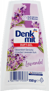 Denkmit Odświeżacz Powietrza Żelu Galareta Lawenda Żelowy 150g