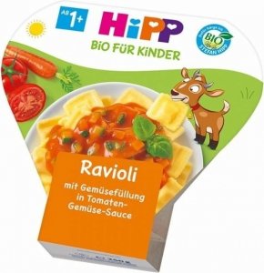 Hipp Bio Ravioli Sos Pomidorowo-Warzywny 12m 250g