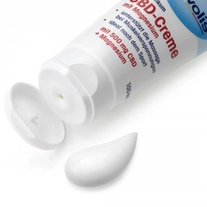 Krem CBD 500mg Konopie Indyjskie Magnez Maść Konopna na Mięśni Masaż 