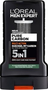 L'Oréal Paris Men Expert Żel pod Prysznic Pure Carbon 5w1 250 ml Niemcy