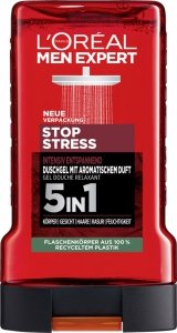 L'Oréal Paris Men Expert Żel pod Prysznic Stop Stress 5w1 250 ml Niemcy
