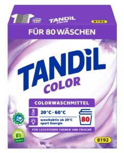 Tandil Proszek do Prania Tkanin Kolorowych Mocny Detergent z Niemiec 80p 5,2 kg