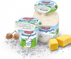 Ehrmann Almighurt Jogurt Marcepan Mak Słoik