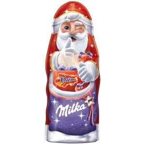 Milka Mikołaj Święta Choinkę Karmelki Daim 45g