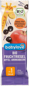 Babylove BIO Owocowy Batonik Aronia Jabłko 1r 25g