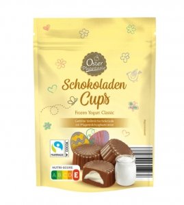 OP Wielkanocne Kubeczki Mleczna Czekolada Mrożony Jogurt 100g 