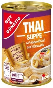 Tajska Zupa Kurczak Pędy Bambusa Mung 400ml