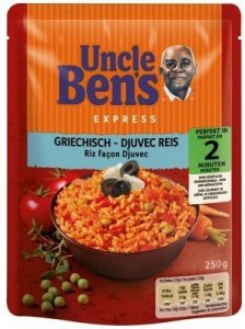 Uncle Bens gotowe Danie Greckie Ryż Z Warzywami 