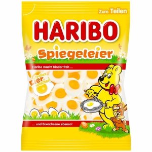Haribo Wielkanocne Jajka żelki Pianki 150szt 