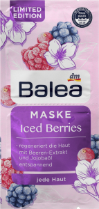Balea Maseczka do Twarzy Iced Berries Jagody 16ml