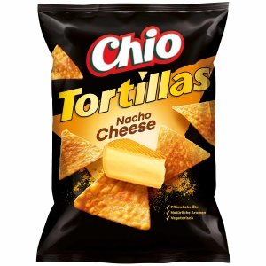 Chio Tortillas Naho Cheese Serowe Kukurydziane Chipsy Nachosy  110g