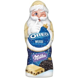Milka Mikołaj z Białej Czekolady Ciasteczka Oreo 100g