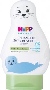 Hipp Szampon Migdałowy Żel do Włosów i Ciała Foczka 200ml Niemiecki
