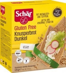 Schar Ciemne Chrupkie Pieczywo Bez Glutenu Wegan 125g