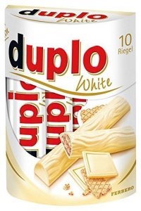 Ferrero Duplo Batoniki Biała Czekolada krem Orzechowy 10szt NEW