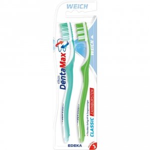 DentaMAX Szczoteczka Do Zębów miękka Krwawiące Dziąsła 2 szt
