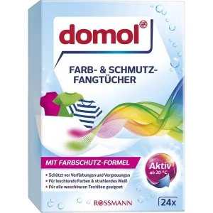 Domol Chusteczki do prania Wyłapujące Kolor 24szt z Niemiec