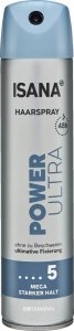 Isana Power Ultra Wegański Lakier Do Włosów Bardzo Mocny 250 ml Niemcy