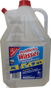 Woda destylowana 5 L norma DIN 43530 VDE 0510
