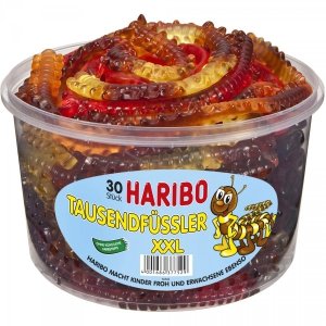 Haribo Żelki Tausendfussler Stonogi Cola 1,2kg