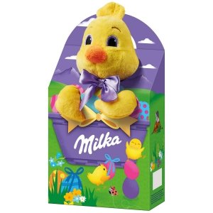 Milka Wielkanocne Słodyczy Pluszak Kurczak 96g