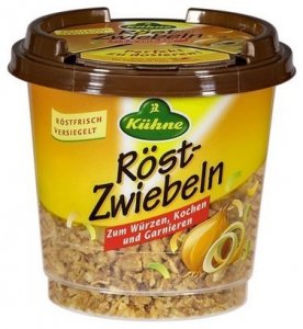 Kuhne Chrupiąca Prażona Cebulka 100g Wegan