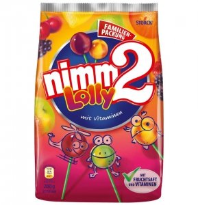 Nimm2 Lolly Lizaki Z Wit. Mega Paka 20szt