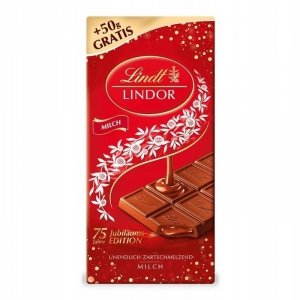 Lindt Lindor Jubileuszowa Edycja Klasyczna Mleczna Czekolada 150g