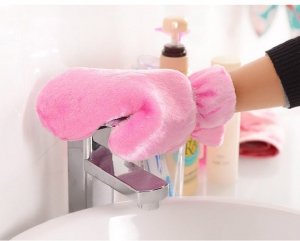 Nieprzemakalna Rękawiczka do czyszczenia garnków Różowa