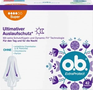 OB Flexia Super 42 szt Tampony Dzień Noc z Niemiec