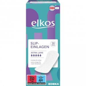 E wkładki higieniczne Ekstra Długie Miękkie Dopasowane 30 zt