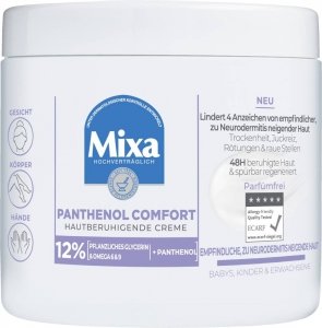Mixa Panthenol Rodzinny Krem Kojący Ciała Twarzy Rąk z Niemiec 400
