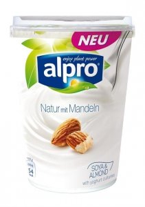 Alpro Naturalny Jogurt Sojowy Migdałowy Bez Laktozy 