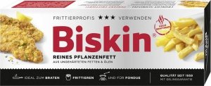 Biskin Tłuszcz Roślinny Frytura Pieczenia Smażenia Frytki 2,5g