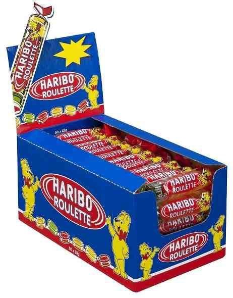 NOWOŚĆ 1 X Dyskietki Haribo - 250g Francuskie cukierki Haribo Floppie  Prezent Słodycze