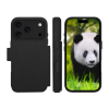 dbramante 1928 Lynge MS - skórzane etui do iPhone 17 Pro kompatybilne z MagSafe (black)