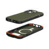UAG Civilian Magsafe - obudowa ochronna do iPhone 15 Pro kompatybilna z MagSafe (olive)