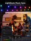 Lepro 30M ZB1 AI Outdoor String Lights - inteligentne wielokolorowe lampki zewnętrzne (30 m)