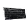 Satechi Slim X2 Bluetooth Backlit Keyboard - bezprzewodowa klawiatura z układem numerycznym (space gray)