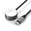 Satechi USB-C Fast Charging Cable - kabel ładujący USB-C do Apple Watch, 5W 20 cm (space gray)