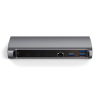 Satechi Thunderbolt 4 Dock - stacja dokująca (1x Thunderbolt 4 host port 96W, 3x Thunderbolt 4 15W, Gigabit ethernet, 3x USB-A 1