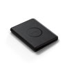 Satechi FindAll Passport Cover - etui na paszport ze skóry wegańskiej z lokalizatorem kompatybilne z Apple Find My (black)