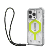 UAG Pathfinder Clear Magsafe Bundle - obudowa ochronna do iPhone 16 Pro kompatybilna z MagSafe oraz smycz na telefon (active neo