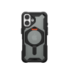 UAG Plasma XTE Magsafe - obudowa ochronna z podstawką do iPhone 16 kompatybilna z MagSafe (black/orange)