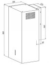 Okap AKPO WK-4 CUBERA WL ZŁOTY T520 M3 / SREBRNY FILTR ALUMINIOWY