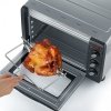 SEVERIN MINI PIEKARNIK, TERMOOBIEG, ZAKRES TEMP. 100°C-230°C, TIMER DO 60 MIN, RUSZT, BLACHA, TACKA, 20 L, MOC 1500W TO 2068