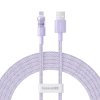 Kabel Baseus Gem 2.4A 2m (fioletowy)