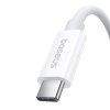 Kabel Baseus Superior Typ C-Typ C 240W 1m (biały)